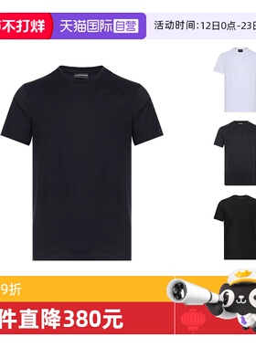 【自营】Emporio Armani阿玛尼 男士短袖T恤 3G1TL6 1JHWZ圆领