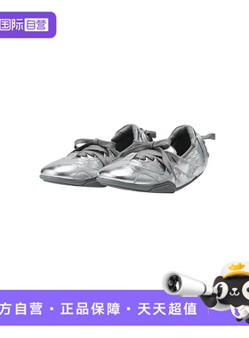 【自营】Acne Studios春季新款女士系带尖头时尚休闲平底浅口单鞋