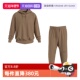 纯棉连帽卫衣休闲裤 子驼色 KLEIN 凯文克莱男士 自营 CALVIN