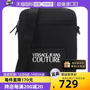 自营 VJC范思哲 男士 ZS280 单肩斜挎包LOGO图案 72YA4B9H