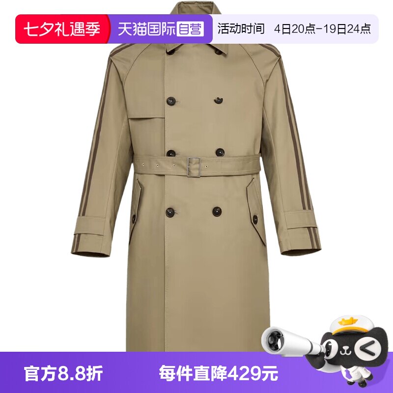【自营】adidas阿迪达斯三叶草男子运动休闲风衣外套KU8902