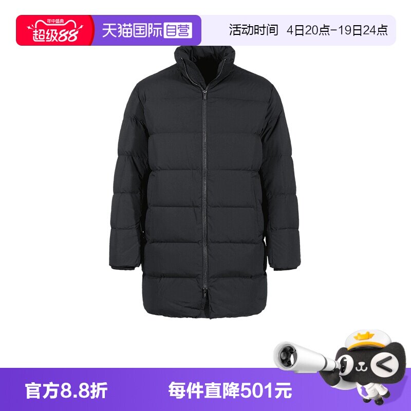 阿玛尼EA鸭绒羽绒服外套上衣