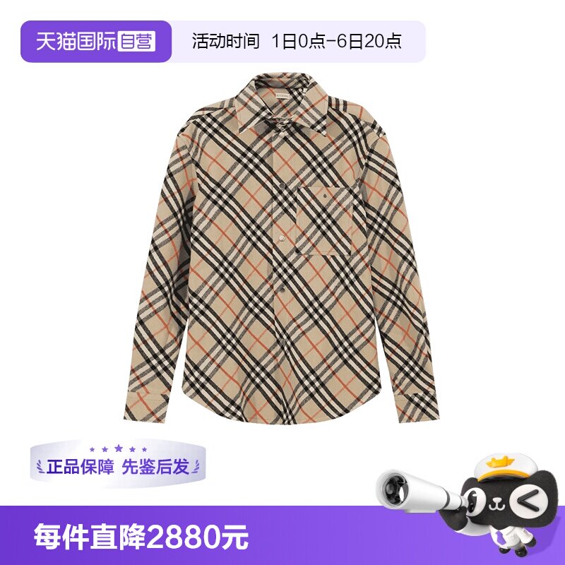 BURBERRY长袖衬衫上衣外套