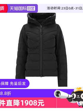 【自营】Canada Goose女士黑标薄款收腰羽绒服夹克上衣外套2332WB
