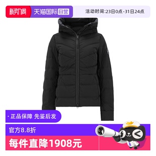 Goose女士黑标薄款 Canada 收腰羽绒服夹克上衣外套2332WB 自营