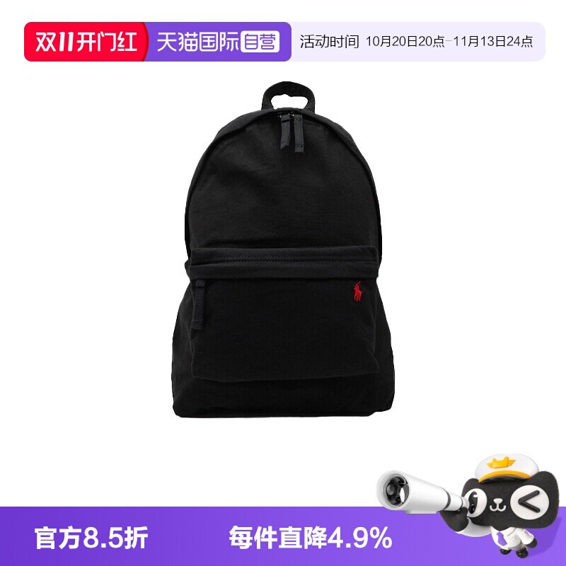 【自营】RALPH LAUREN男女款背包户外休闲帆布包双肩包405948873