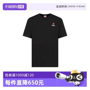T恤刺繡小紅花棉質(zhì)圓領(lǐng)短袖 自營 KENZO高田賢三肯佐男款 送男友