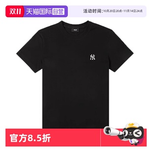 女装 春季 新款 休闲短袖 MLB男装 运动服时尚 3ATSB015350BKS 自营