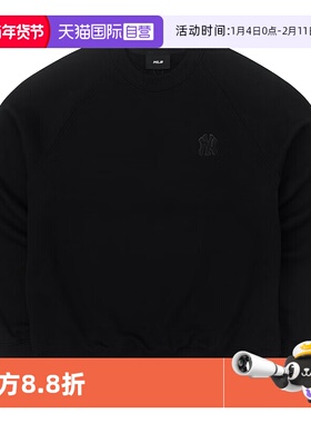 【自营】MLB男装女装秋季新款运动服休闲圆领卫衣3AMTB035650BKS