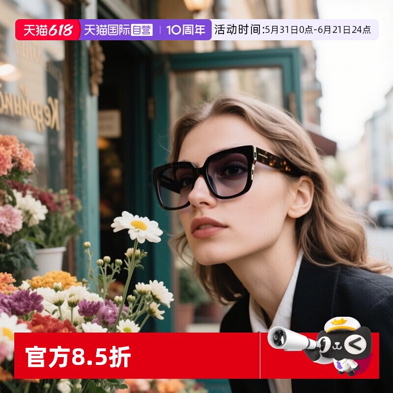 【自营】FERRAGAMO/菲拉格慕时尚优雅简约太阳眼镜SF1113SLB墨镜