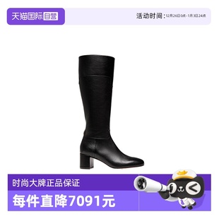 新款 巴利时尚 Bally 女士羊皮高跟羊皮高筒靴靴子6309085 自营