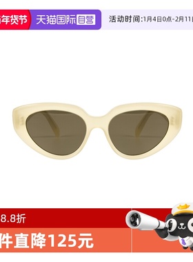 【自营】Celine CELINE 3 DOTS猫眼形太阳镜女士国际版 CL40286I