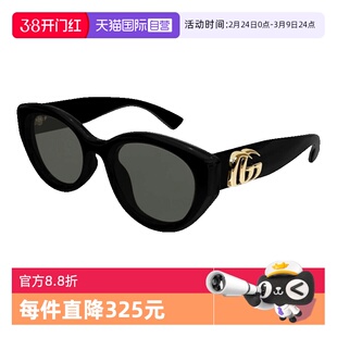 【自营】GUCCI古驰墨镜女GG1976SK板材圆形韩版太阳镜男GG1829SK