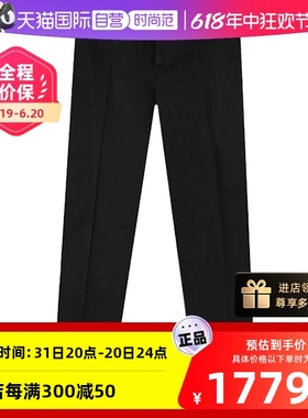 【自营】Versace/范思哲男士黑色经典时尚休闲裤