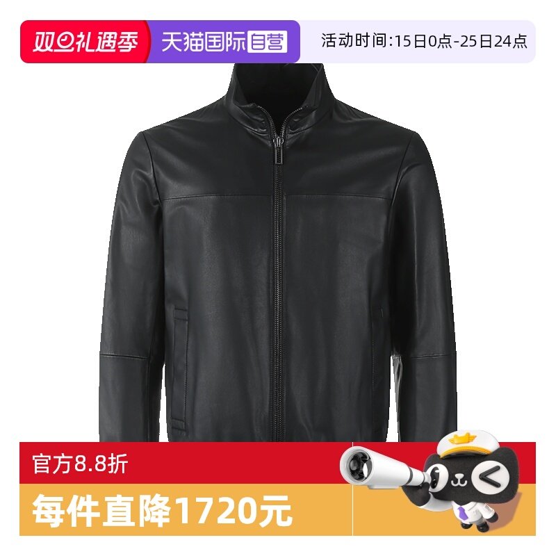 EA阿玛尼皮衣夹克外套