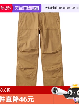 【自营】carhartt双膝多口袋工装裤男士宽松直筒长裤春夏秋102802
