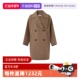 自营 女士绵羊毛中长款 Max Mara 双排扣大衣外套 ELEONORA