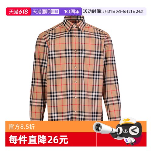 BURBERRY/博柏利男女长袖衬衫