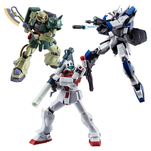 【自营】万代ROBOT魂 元祖决斗风灵高达 红色角马夏亚红绿扎渣古2