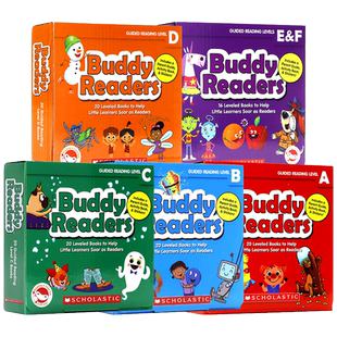 【自营】Buddy Readers 巴蒂小读者 学乐英语分级阅读 学乐小读者 Scholastic 英文原版绘本 3-6岁幼儿英语启蒙分级阅读绘本