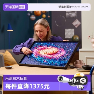 LEGO乐高31212艺术生活系列银河系像素画男女孩拼搭积木 自营