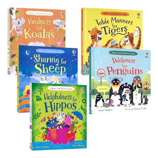 幼儿图画书 Usborne Guides Behaviour Manner 英语故事 扫码 品行情商 Good 儿童教养绘本 尤斯伯恩 英文原版 音频 Table 自营