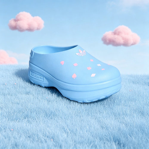 【自营】adidas阿迪达斯女三叶草迪士尼联名趣味凉鞋穆勒鞋KH5902