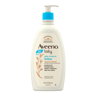 自营 Aveeno 美版 艾惟诺燕麦婴儿保湿 润肤身体乳532ml