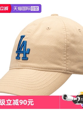【自营】MLB运动帽男女棒球帽复古刺绣帽LOGO鸭舌帽休闲3ACP6601N