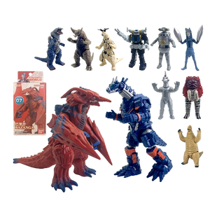 【自营】万代奥特怪兽世界巴赞甲哥莫拉雷德王阿斯加隆手办模型