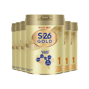26金装 惠氏S 爱儿乐配方奶粉港版 850g 新加坡进口 6正品 自营