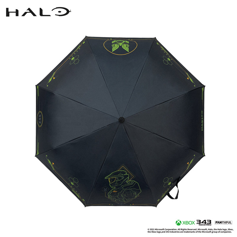游研社 光环HALO系列 雨伞遮光太阳伞 Xbox官方正版游戏周边