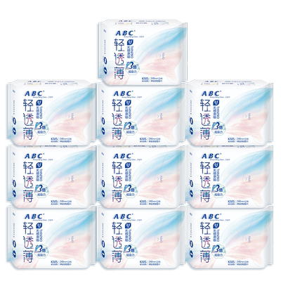 ABC日用棉柔240mm组合装卫生巾