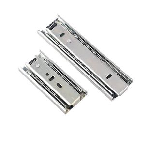 4英寸/6英寸/8英寸/10英寸短导轨抽屉轨道滑道抽屉轨三节衣橱滑轨