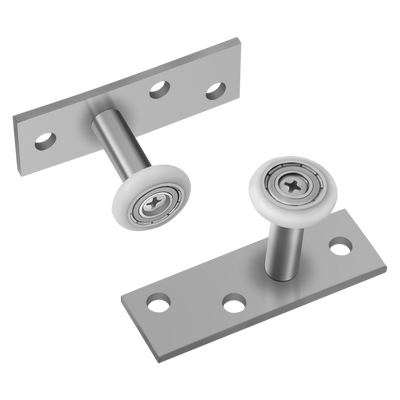 移门定位器配件 限位器 轨道导轨定位器止摆器轴承尼龙木门定位器