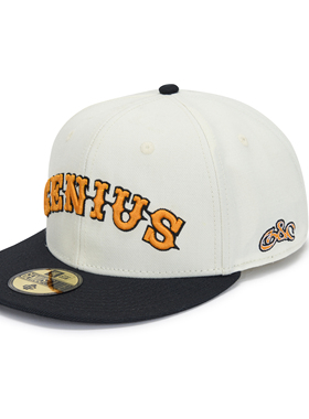 GENIUSCLUB24fw新款刺绣字母logo男女同款棒球帽