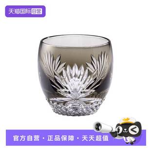【自营】日本KAGAMI江户切子水晶玻璃白酒杯烈酒清酒杯月下美人