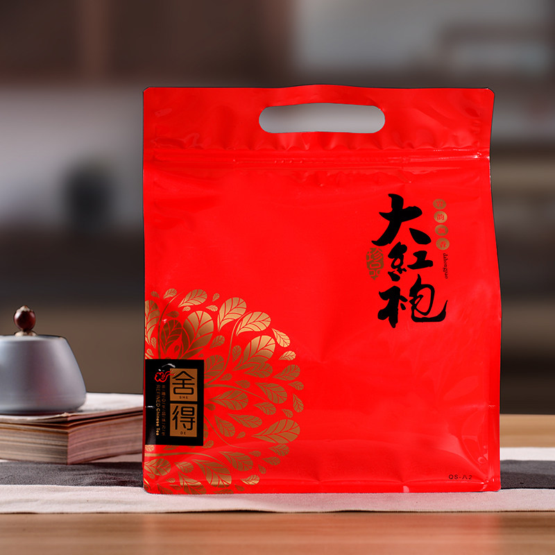 福建武夷山大红袍茶叶500g散装手工碳焙浓香型乌龙茶正岩肉桂茶叶