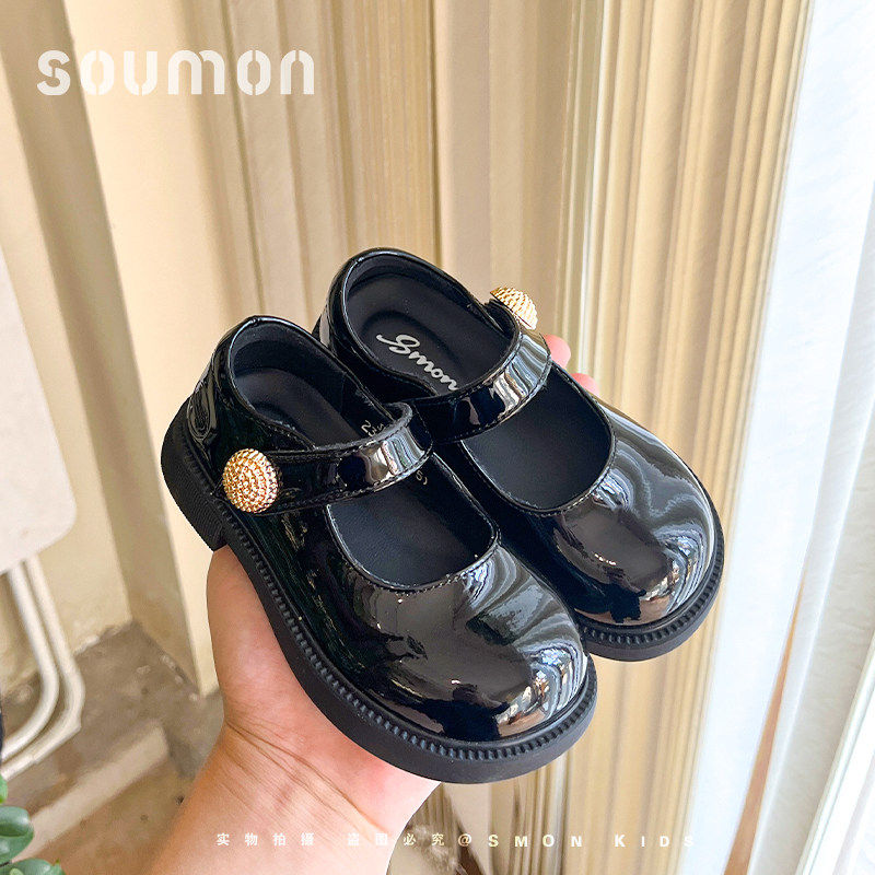 书萌儿童公主鞋女童黑色小皮鞋2026春秋新款小女孩演出鞋宝宝单鞋,童鞋/婴儿鞋/亲子鞋,皮鞋,淘宝优惠券,粉丝福利购,淘宝优惠卷