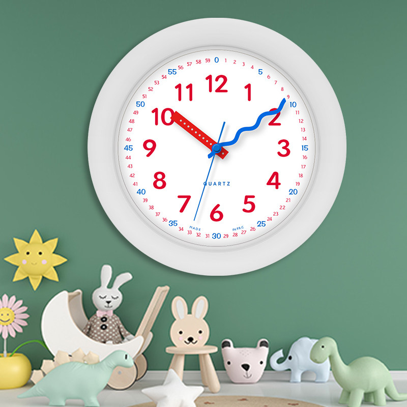 卡通时钟学习卧室创意亚克力