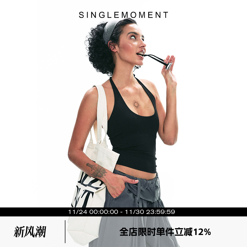 SINGLEMOMENT25SS夏季运动背心