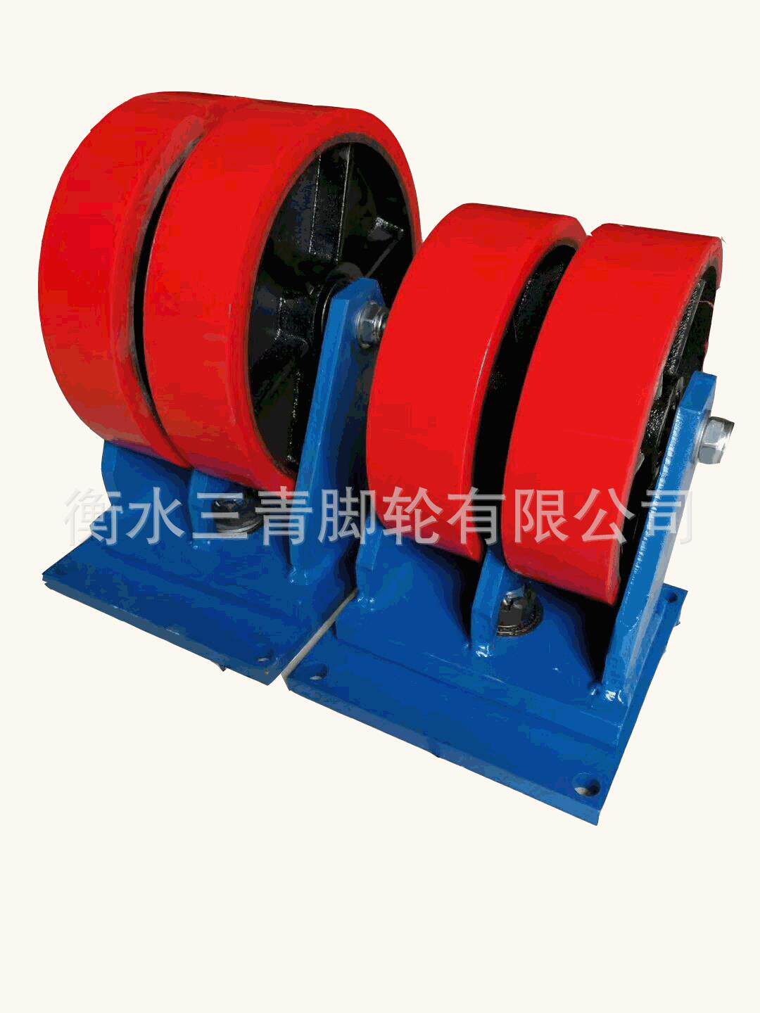 厂家直销 超重型双排轮 浇筑尼龙万向轮 高承载脚轮 可定做