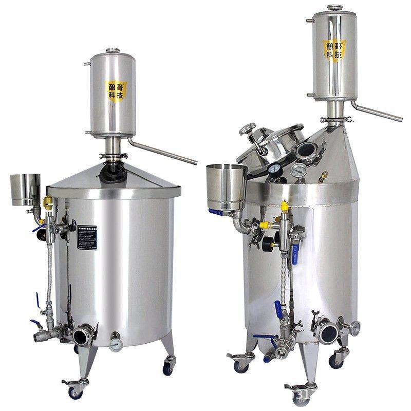 不焦锅酿酒设备蒸汽蒸酒大型设备酿酒机白酒蒸馏酒商用酒厂