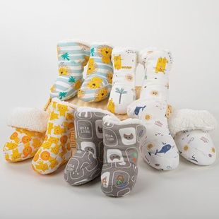 0到12个月加 男女宝宝春秋冬季 新生婴儿鞋 子0到3个月新生婴儿棉鞋