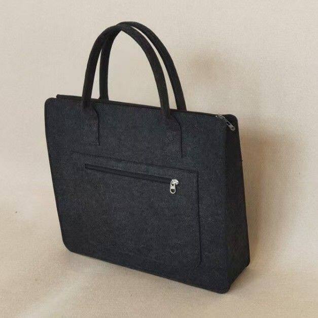 笔记本电脑包女士高级感定制毛毡14电脑包笔记本电脑内胆简约商务15.6苹果手提联想