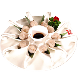 滑嘟嘟大颗粒青虾滑火锅丸500g*40袋豆捞火锅食材