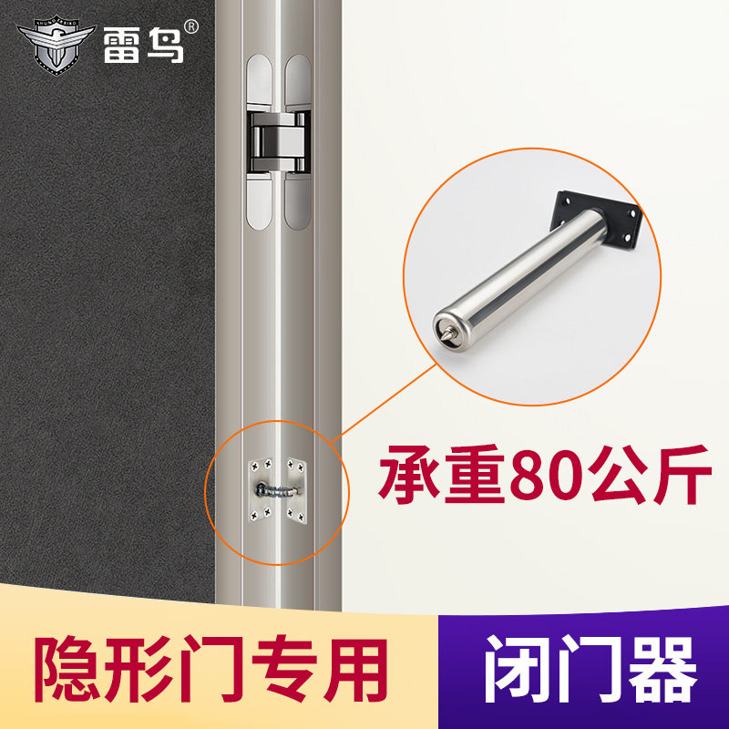 新型隐形门闭门器暗藏家用房门自动关门器暗藏式关门闭合专用弹簧
