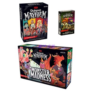 Dungeon Mayhem 全英文混乱地下城反人类爆款桌游卡牌and Dragons