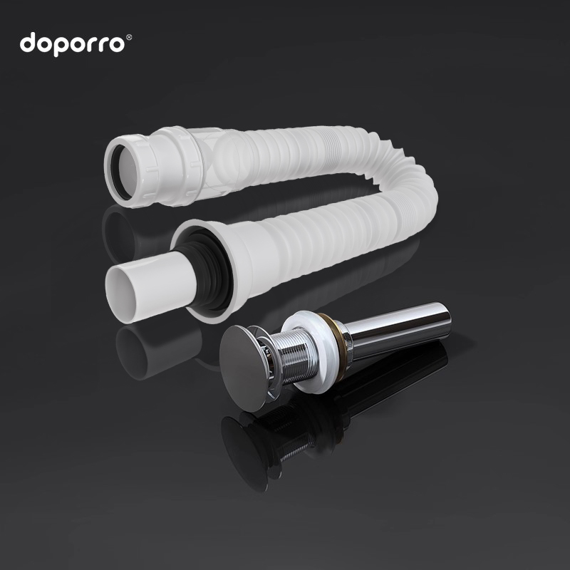 doporro电镀不锈钢下水器套装