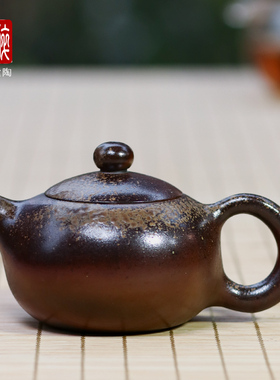100ml 紫陶随身差旅迷你柴烧壶多款 陈朝超 泡茶壶功夫茶壶 J04